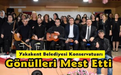 Yakakent Belediyesi Konservatuarı Korosundan Muhteşem Halk Müziği Konseri