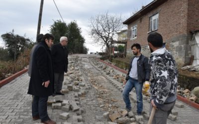 Kozköy Mahallesi Üst Yapı Çalışmalarımız Devam Ediyor