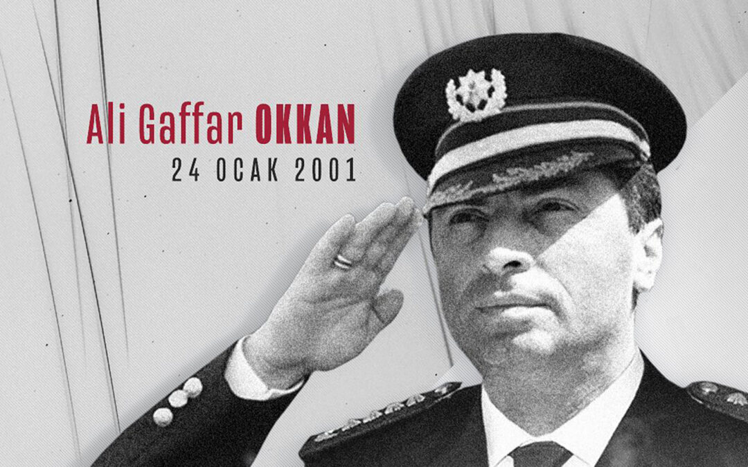 22 yıl önce hain bir saldırı sonucu Şehit olan kahraman Emniyet Müdürümüz Gaffar Okkan’ı rahmet ve minnetle anıyoruz