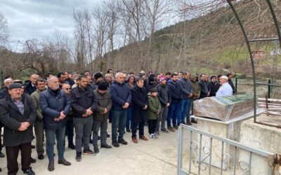 Belediye Başkanımız Hüseyin Kıyma Kadir Karagülle’nin cenaze namazına katıldı